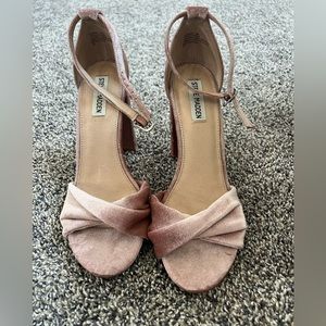 Velvet Pink Steve Madden Heels